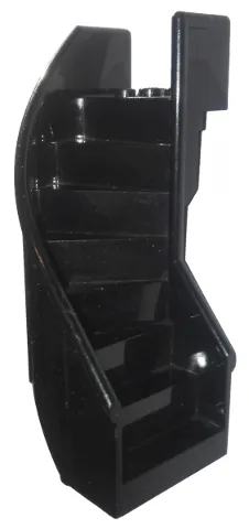 Stairs 6 x 6 x 9 1/3 Curved Enclosed