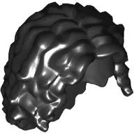 Minifigure, Hair Female Long Tousled with Center Part