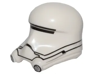 Minifigure, Headgear Helmet SW Flametrooper Ep. 7 Pattern