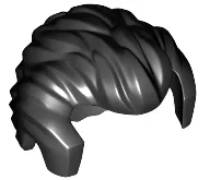 Minifigure, Hair Short Swept Back with Sideburns and Widow's Peak