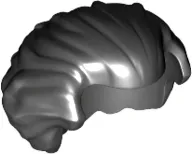 Minifigure, Hair Swept Back with Widow's Peak, Chin Length and Bushy in Back