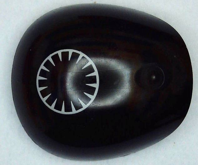 Large Figure Armor, Round, Smooth with SW First Order Logo Pattern