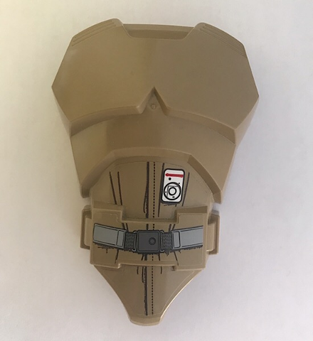 Large Figure Torso with SW Baze Malbus Pattern (Sticker) - Set 75525