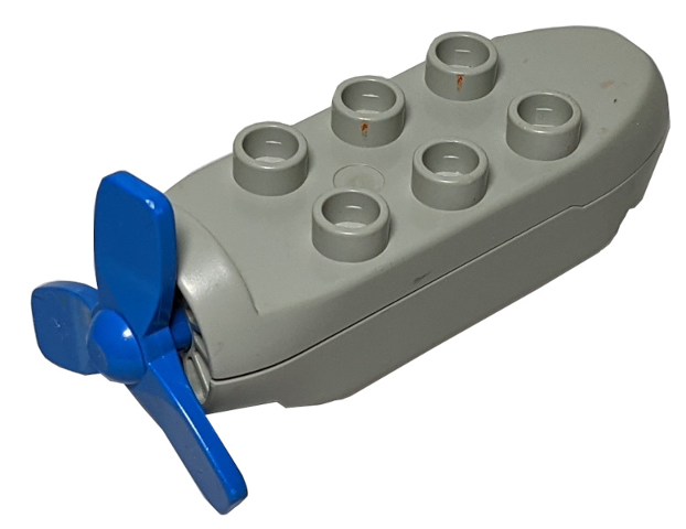 Duplo Airplane Jetliner Engine with Blue Propeller (2161c01 / 2159)