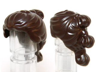Minifigure, Hair Female Ponytail with Tied Sections