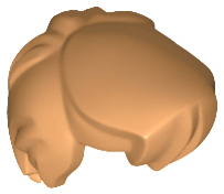 Minifigure, Hair Short Shaggy