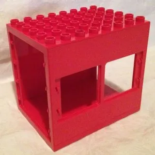 Duplo Building 6 x 8 x 6 Drive Through with Two Window Openings
