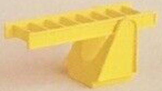 Duplo Ladder Stand 2 x 2 with Yellow Duplo Ladder 8 Rung (2223 / 2224)