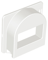 Duplo Door / Window Pane Mailbox 1 x 4 x 3 Raised