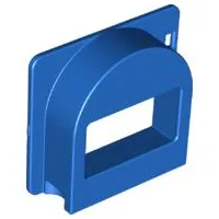 Duplo Door / Window Pane Mailbox 1 x 4 x 3 Raised