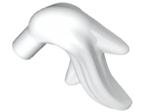 Minifigure, Plume Feather Ponytail