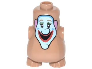 Body, Nexo Knights Scurrier with Clown Face Pattern (The Beatles Jeremy Hillary Boob)