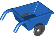 Duplo Wheelbarrow with Thin Black Wheels