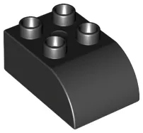 Duplo, Brick 2 x 3 Slope Curved