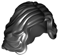 Minifigure, Hair Female Mid-Length Wavy