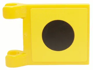 Flag 2 x 2 Square with SpongeBob Black Dot Pattern (Sticker) - Sets 3825 / 3833