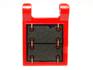 Flag 2 x 2 Square with Armor Plate Pattern (Sticker) - Set 9448