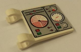 Flag 2 x 2 Square with Gauges, Switches, Sliders and Lights Pattern (Sticker) - Set 7944