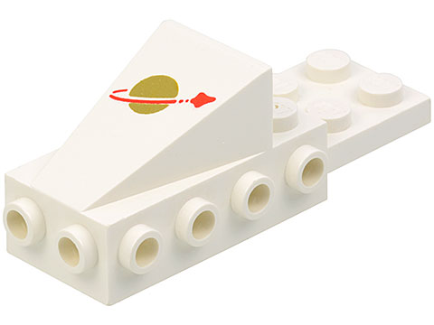 Cockpit Space Nose with Classic Space Logo Pattern