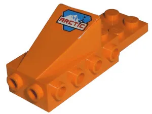 Cockpit Space Nose with Arctic Logo Pattern (Sticker) - Sets 6573 / 6575 / 6577