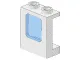 Window 1 x 2 x 2 Plane with Trans-Light Blue Glass (2377 / 4862)