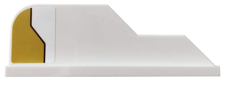 Tail 8 x 1 with Stepped Fin with Gold Decoration Pattern Model Right Side (Sticker) - Set 75970