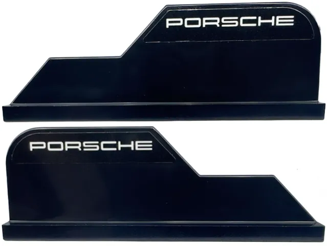 Tail 8 x 1 with White 'PORSCHE' Pattern on Both Sides (Stickers) - Set 76916