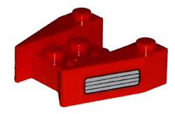 Wedge 3 1/2 x 4 without Stud Notches with Grille Pattern on Both Sides (Stickers) - Set 5591