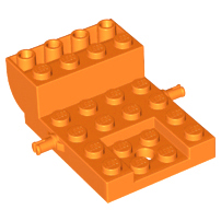 Vehicle, Base 4 x 6 x 1 2/3 Curved