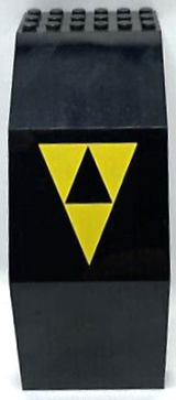 Panel 10 x 6 x 11 with Blacktron I Logo Pattern