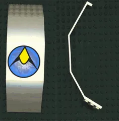 Panel 10 x 6 x 11 with Exploriens Logo Pattern (Sticker) - Set 6958