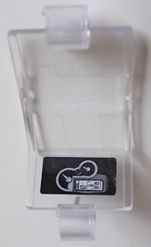 Technic, Panel Curved 3 x 5 x 3 with Speedometer and Gauges on Inside Pattern (Sticker) - Set 42063