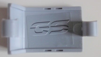 Technic, Panel Curved 3 x 5 x 3 with Stylized 'GS' on Inside Pattern Model Left Side (Sticker) - Set 42063