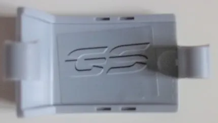 Technic, Panel Curved 3 x 5 x 3 with Stylized 'GS' on Inside Pattern Model Left Side (Sticker) - Set 42063