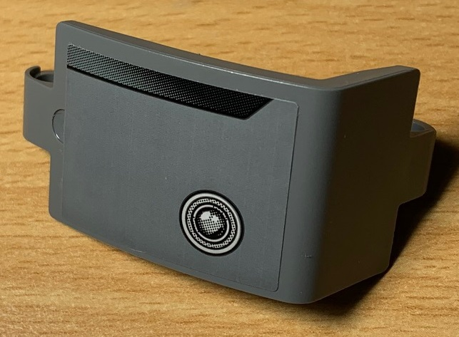 Technic, Panel Curved 3 x 5 x 3 with Headlight Down Right Pattern Model Left Side (Sticker) - Set 42078