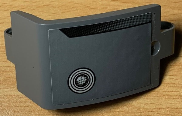 Technic, Panel Curved 3 x 5 x 3 with Headlight Down Left Pattern Model Right Side (Sticker) - Set 42078