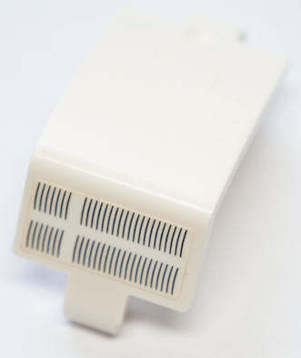 Technic, Panel Curved 3 x 5 x 3 with Black Grille Lines Pattern (Sticker) - Set 42064