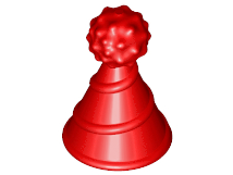 Minifigure, Hat with Small Pin, Party Hat