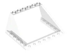 Windscreen 6 x 8 x 3 with 6 Studs on Top