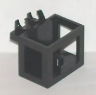 Crane Bucket Lift Basket 2 x 3 x 2 with Non-Locking Hinge Fingers