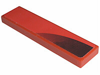 Tile 1 x 4 with Air Intake Pattern Model Right Side (Sticker) - Set 8671