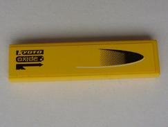 Tile 1 x 4 with 'Kyoto Oxide' and Intake Pattern Model Left Side (Sticker) - Set 8666