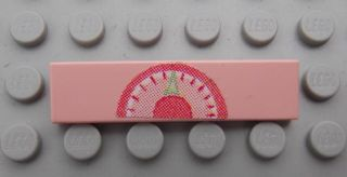 Tile 1 x 4 with Weight Scale Pattern (Sticker) - Set 3242