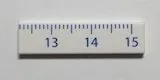 Tile 1 x 4 with Ruler CM 13 - 15 Pattern