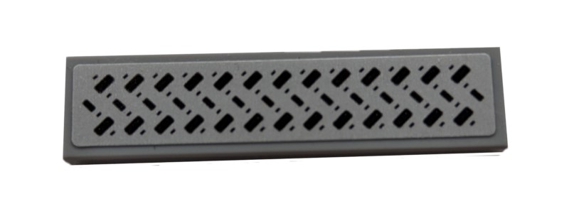 Tile 1 x 4 with Tread Plate Pattern (Sticker) - Set 42078