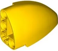 Technic, Panel Curved 5 x 3 x 2 Corner Quarter Ellipse, Left