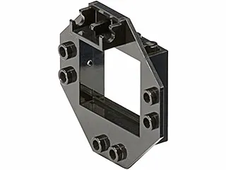 Hinge Window Frame 1 x 4 x 3 with Octagonal Panel