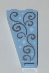 Slope, Inverted 75 2 x 1 x 3 with Stars and Swirls Pattern on Both Sides