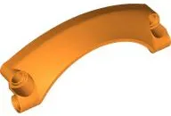 Technic, Panel Car Mudguard Arched #42 9 x 2 x 3 Rounded Top