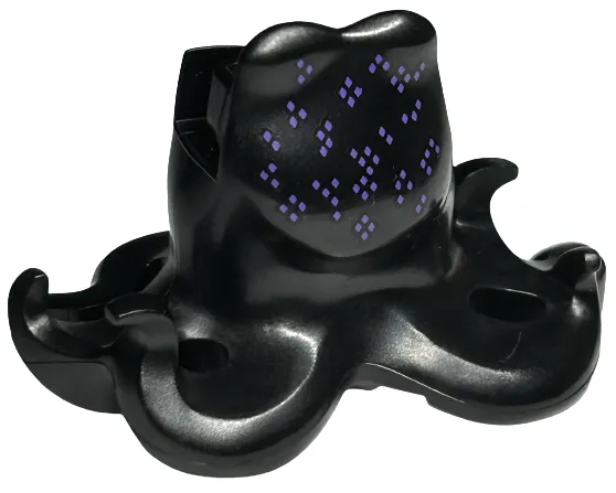 Lower Body, Sea Witch with Tentacles with Dark Purple Squares Pattern